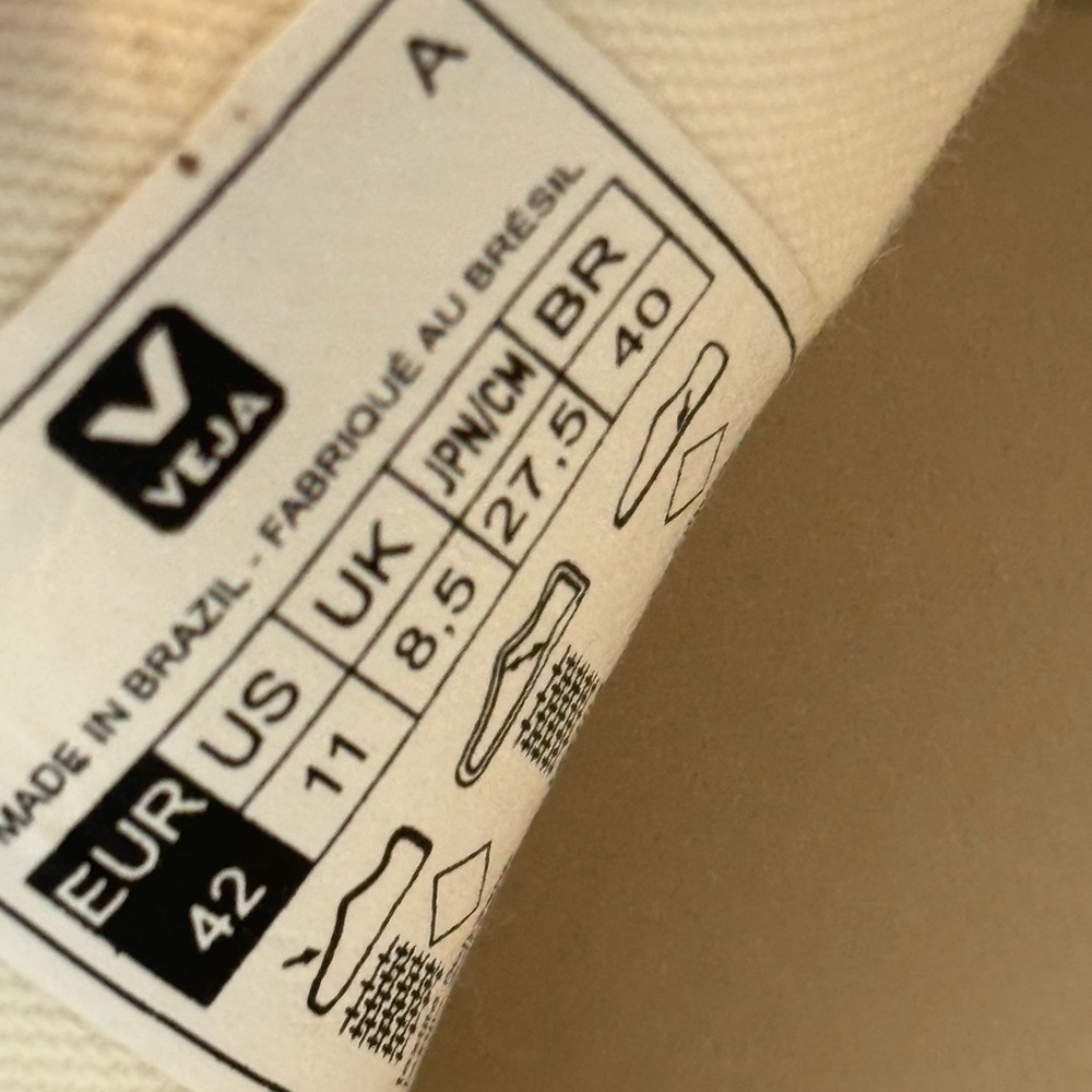 Womens VEJA Esplar SE 'White Turquoise Nautico' New Size 11 - Picture 10 of 10